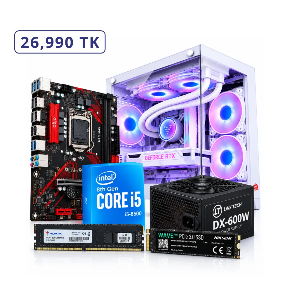 Intel 8th Gen Core i5-8500 Desktop PC