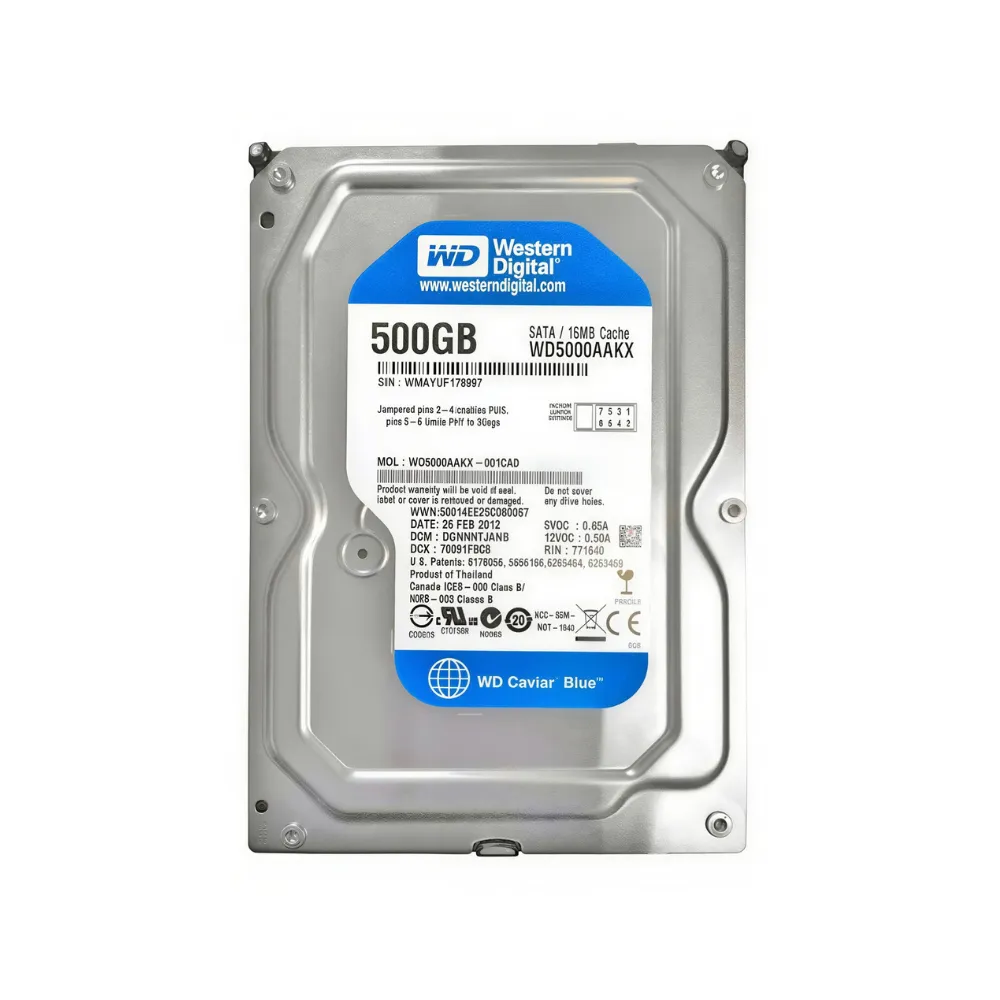 Western Digital 500GB SATA III 3.5 Inch Desktop HDD