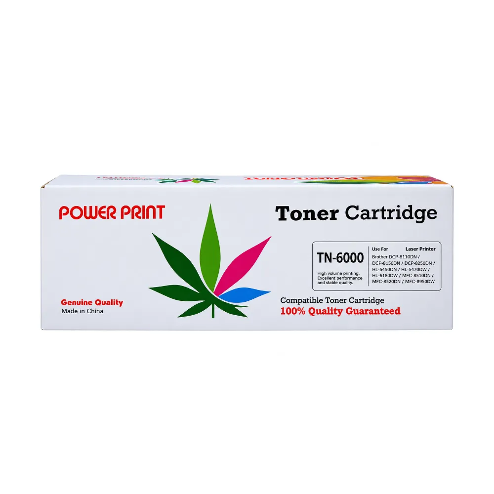 Power Print TN-6000 Black Toner With Chip
